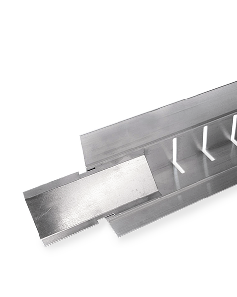 Dachrandprofil perforiert, Typ 2 80/100 - 2 Meter